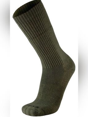 Tactical Merino Wool All Weather Compression Mid Calf Boot Socks Medium NWT